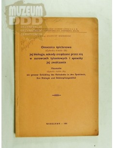 OMACNICA ŚPICHRZOWA Ephestia elutella Zygmunt Mokrzecki 1931 rok