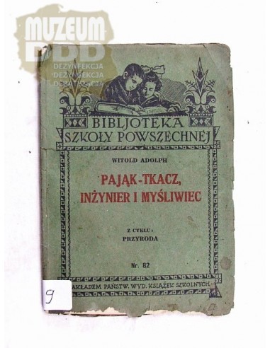 PAJĄK-TKACZ INŻYNIER MYŚLIWIEC Witold Adolph Lwów 1934