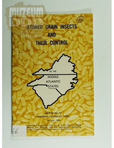 STORED GRAIN INSECTS AND THEIR CONTROL 1962 ROK 