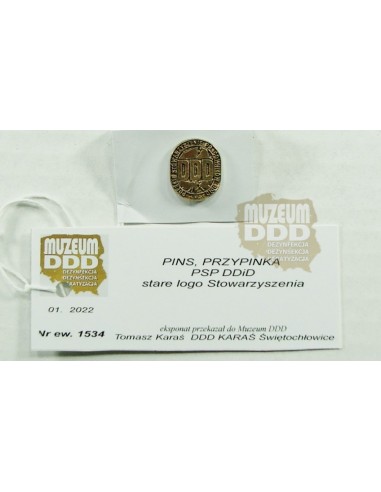 PRZYPINKA PINS ZNACZEK PSP DDiD stare logo